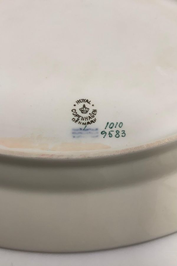 Antique Royal Copenhagen Fensmark Oval Dish No 9583
