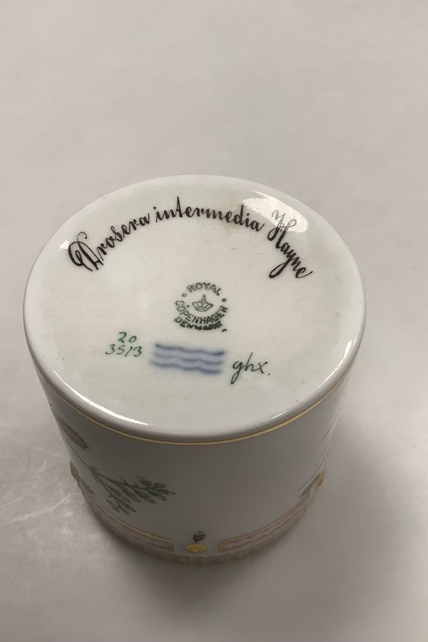 Antique Royal Copenhagen Flora Danica Chocolate Cup No 20/ 3512 / 3513