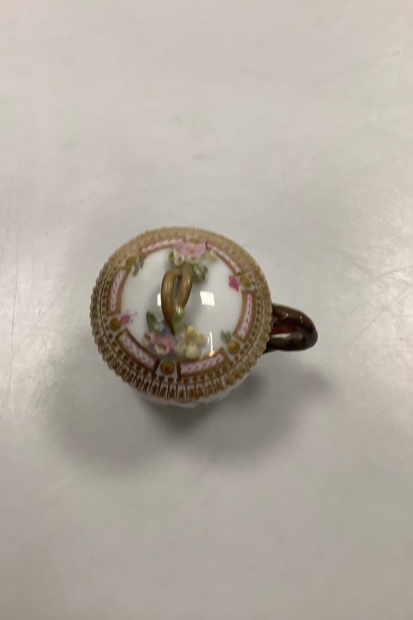 Antique Royal Copenhagen Flora Danica Cream Cup No 200/3514