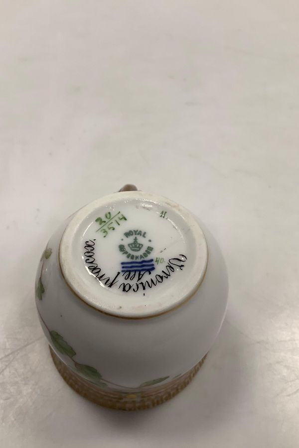 Antique Royal Copenhagen Flora Danica Cream Cup No 200/3514