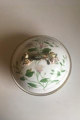 Antique Royal Copenhagen Flora Danica Lidded Bowl No 735/3568