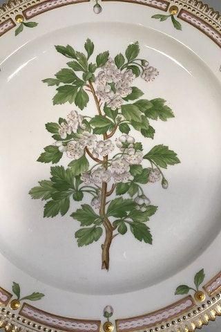 Antique Royal Copenhagen Flora Danica Round Dish No 20/3524 (Pre 1923)