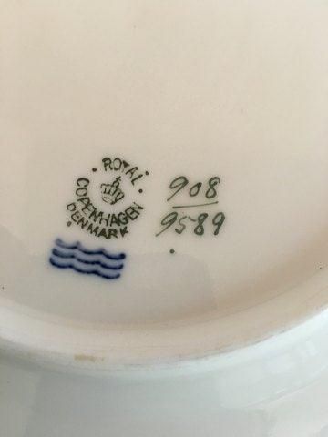 Antique Royal Copenhagen Fuglsang Luncheon Plate No 9589