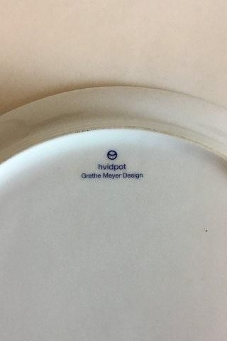Antique Royal Copenhagen Grethe Meyer Design Hvidpot Dinner Plate 627