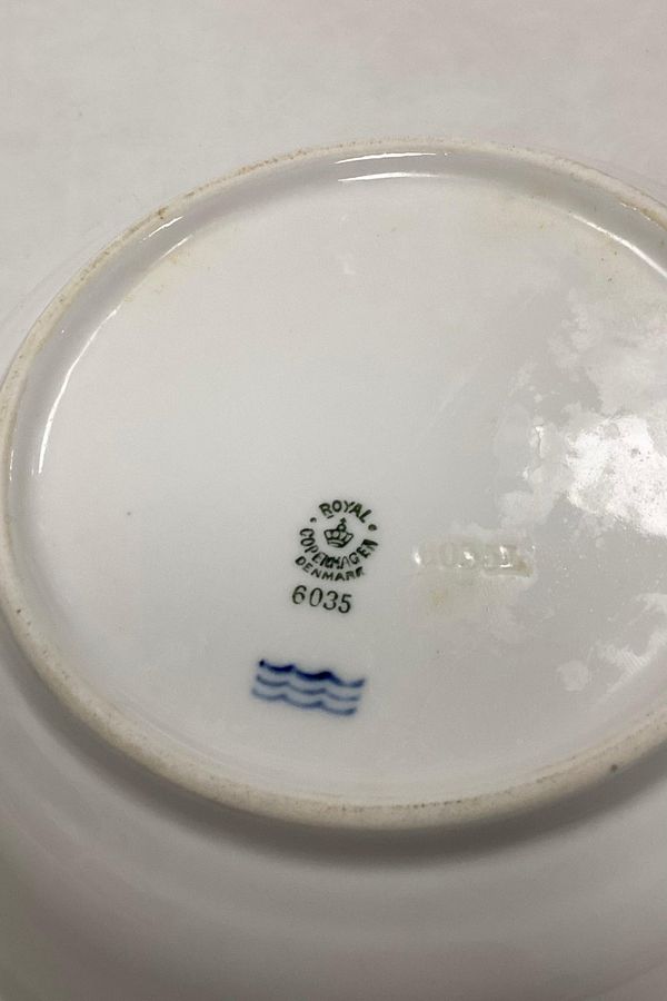 Antique Royal Copenhagen White Institution Bowl No. 6035