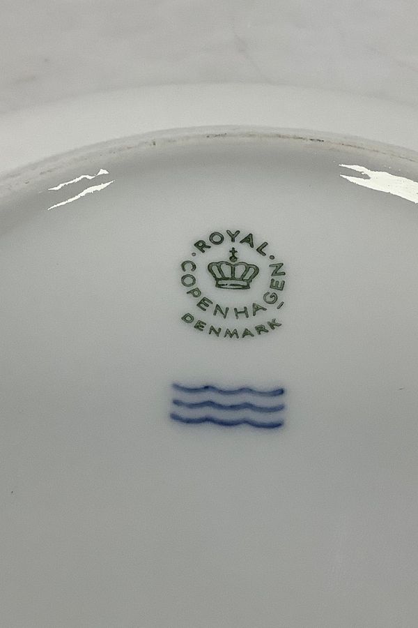 Antique Royal Copenhagen White Porcelain Dinner plate