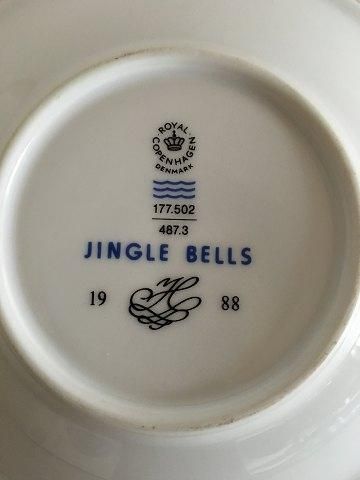 Antique Royal Copenhagen Jingle Bells Morning Cup with Saucer No 177.502/487.2