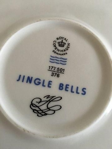 Antique Royal Copenhagen Jingle Bells Round Serving Dish No 177.501/376