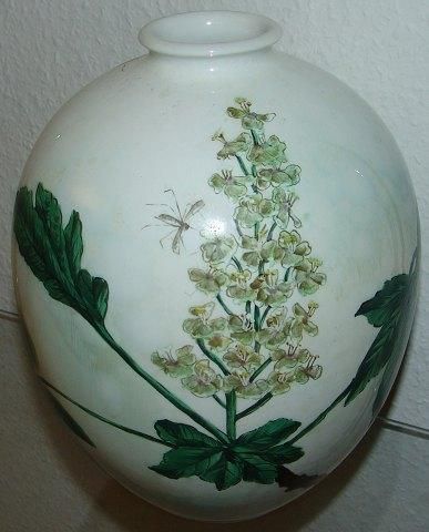 Antique Royal Copenhagen Crystalline Glaze vase by Søren Berg from 1925