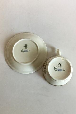Antique Royal Copenhagen Liselund (Old) Tea Cup and Saucer No 947/9536