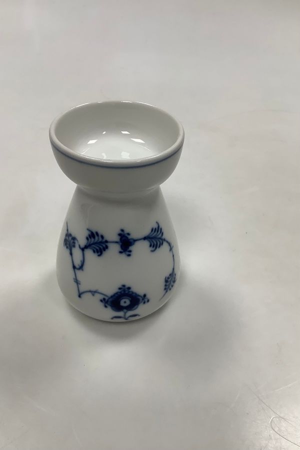 Antique Royal Copenhagen Blue Fluted Plain Tealight Candle Holder No 5530d
