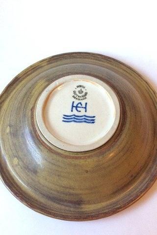 Antique Royal Copenhagen Stoneware dish unique by Carl Halier