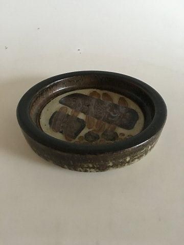 Antique Royal Copenhagen Stoneware Tray No 22154 by Jorgen Mogensen