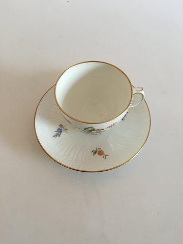 Antique Royal Copenhagen Trelleborg Coffee Cup and Saucer No 1870