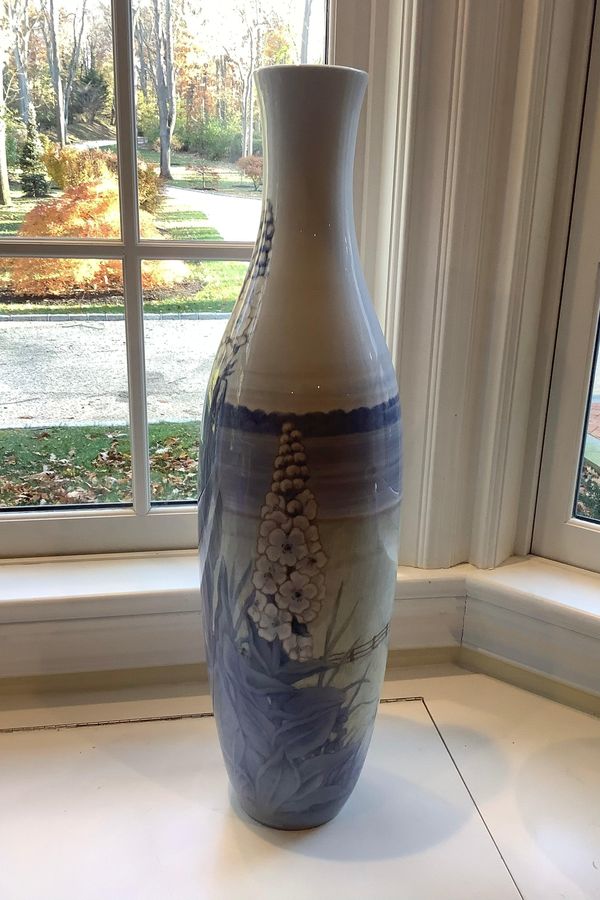 Antique Royal Copenhagen Unique Vase by Cathrine Zernichow from 1912 no 11088