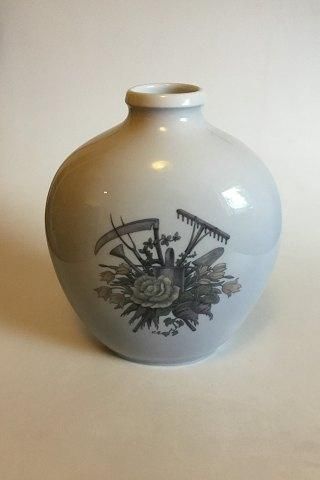 Antique Royal Copenhagen Unique Vase by Richard Bøcher from 1931