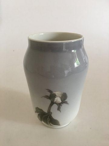 Antique Royal Copenhagen vase No 92/108 Motif with White Paeonia