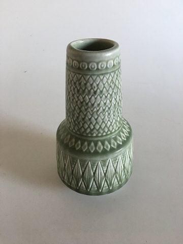 Antique Rorstrand Green Retro Vase