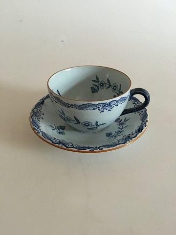 Rörstrand Earthenware East Indies Coffee Cup and Saucer