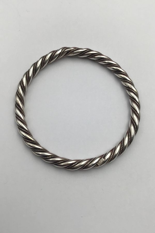 Antique Twisted Silver Bracelet(900)
