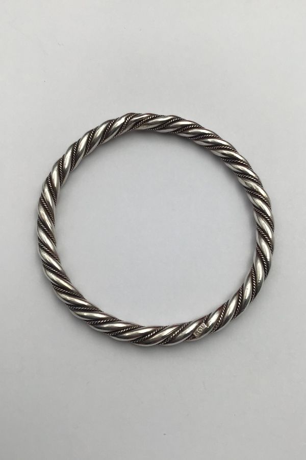 Antique Twisted Silver Bracelet(900)