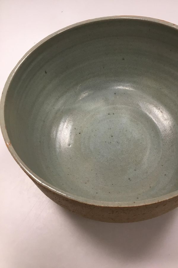 Antique Large Danish Stoneware Bowl