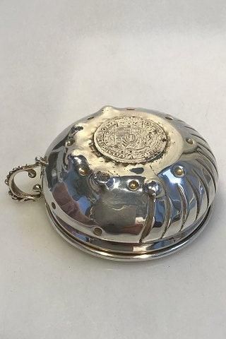 Antique Silver Cup with inlay of Austrian Thaler 1632