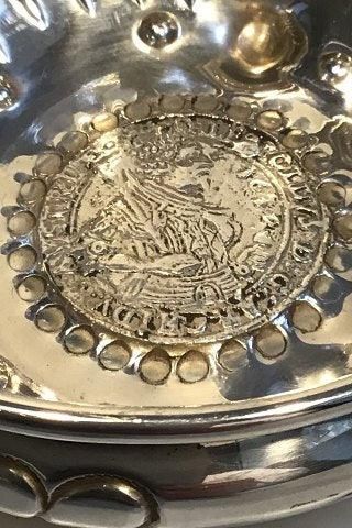 Antique Silver Cup with inlay of Austrian Thaler 1632