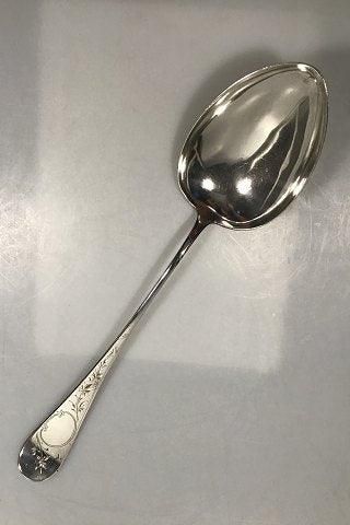 Antique Silver Serving Spoon