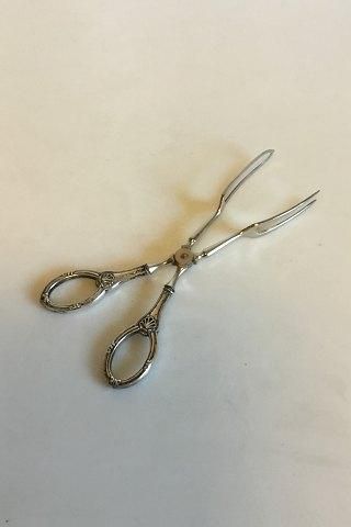 Antique Silver Serving Tongs