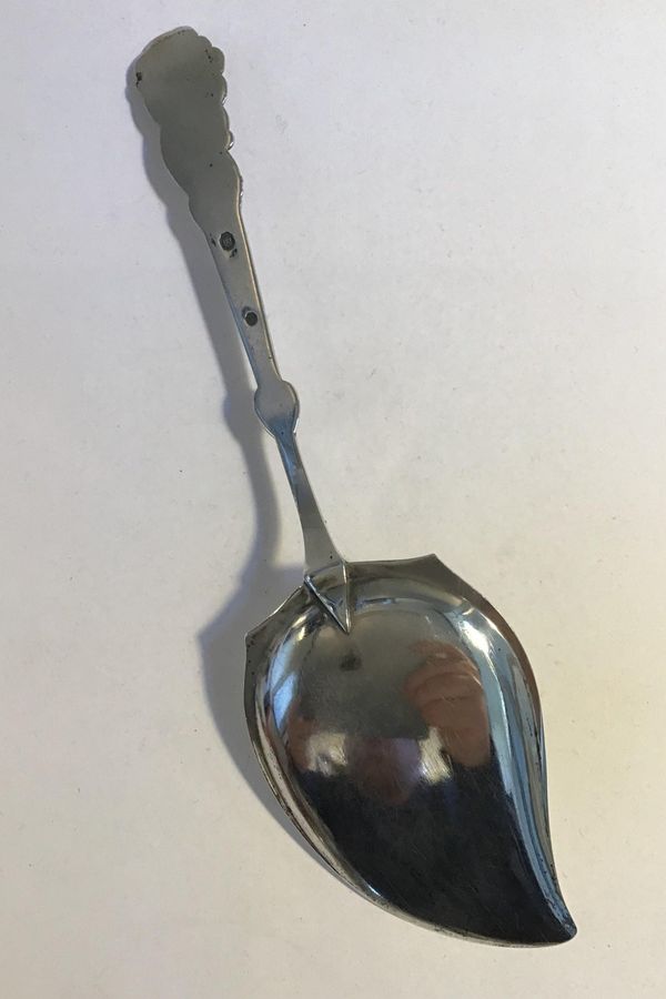 Antique Tang Silver Serving Spoon Fredericia