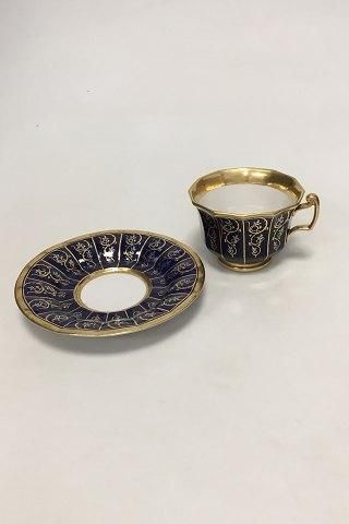 Antique Early (1820-1850) Royal Copenhagen Cup and saucer.