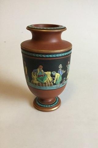 Antique Early handpainted vase from Southern Europe