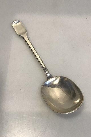 Antique W & S. Sorensen Silver Old Danish Serving Spoon
