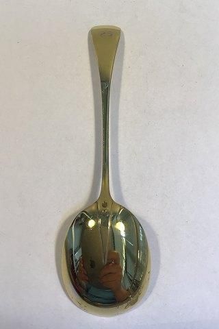 Antique W &S Sørensen Silver, gilt Blood Donor Spoon