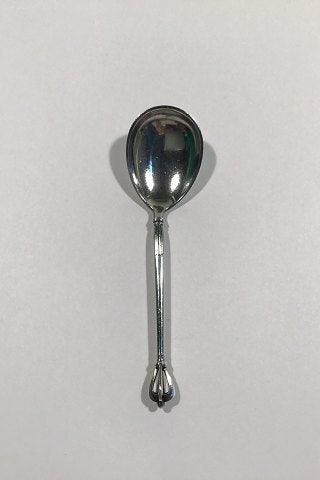 Antique W. & S. Sørensen Sterling Silver Krone/Crown Jam Spoon