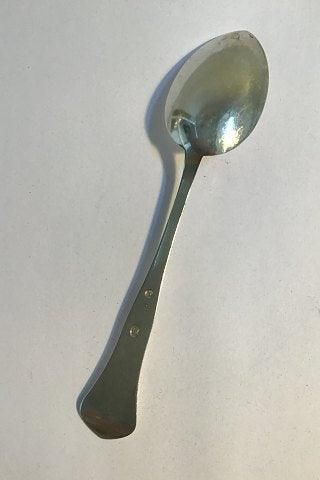 Antique W. & S. Sørensen Silver Rosen(The Rose) Dessert Spoon
