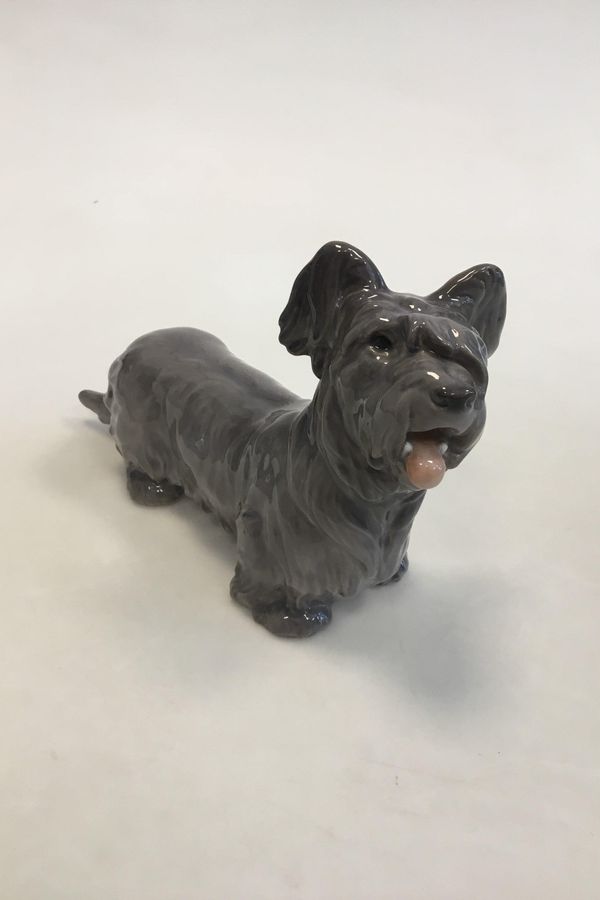 Antique Bing and Grondahl Figure Skye Terrier No 2130