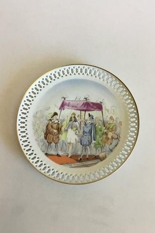 Antique Bing & Grondahl Hans Christian Andersen The Emperor´s New Clothes plate No 8843/628