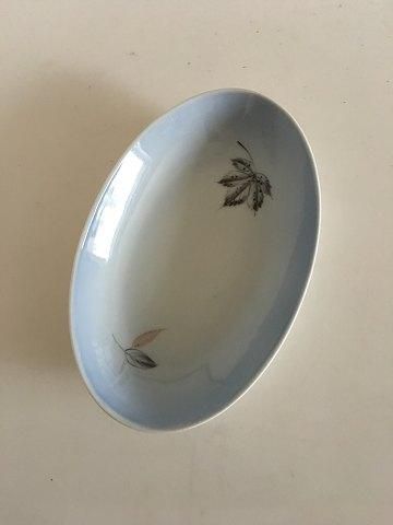 Antique Bing & Grondahl Falling Leaves Oval Cake Dish No 39