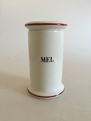 Antique Bing & Grondahl Mel (Flour) Jar No 494 from the Apothecary Collection