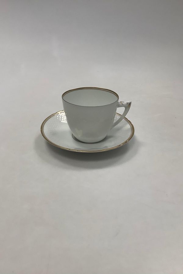 Antique Bing and Grondahl Hartmann Coffee Cup and Saucer No 102