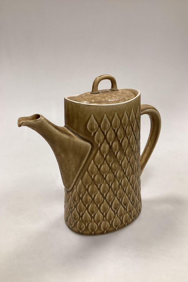 Antique Bing and Grondahl Jens Quistgaard Coffee Pot from the Relief Series