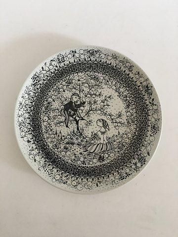 Antique Bjorn Wiinblad Nymølle Ceramic. The Seasons - Fall Plate