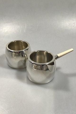 Sterling silver creamer on sale and sugar set