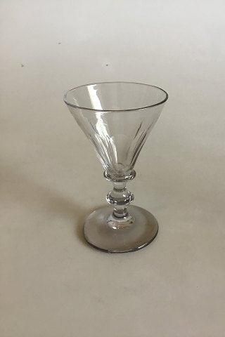 Antique Holmegaard Anglais Port Glass 10,7cm | ANTIQUES.CO.UK