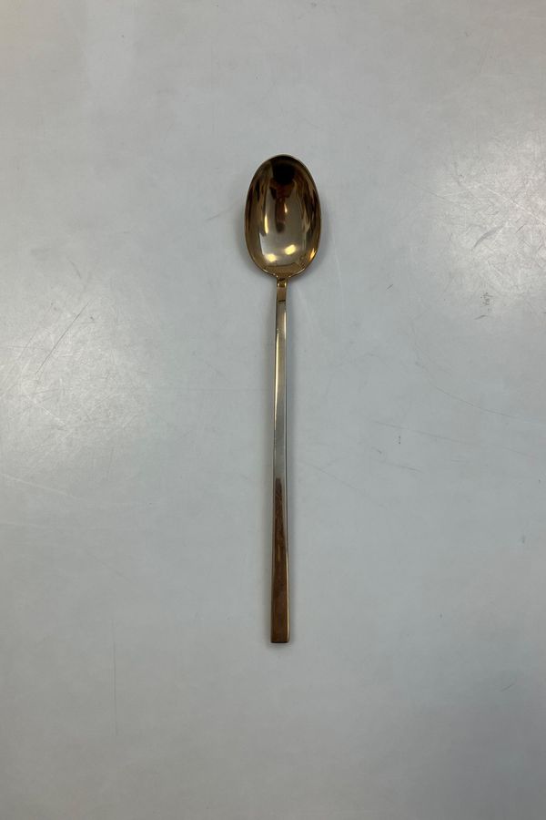 Antique Bernadotte Scanline Latte Spoon