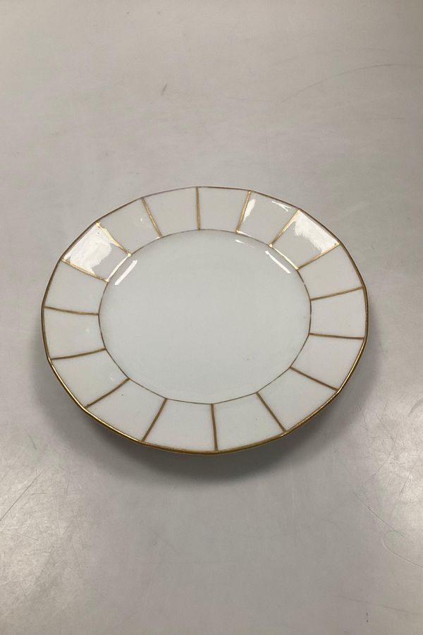 Antique Bing and Grondahl Angular with Gold Cake Plate