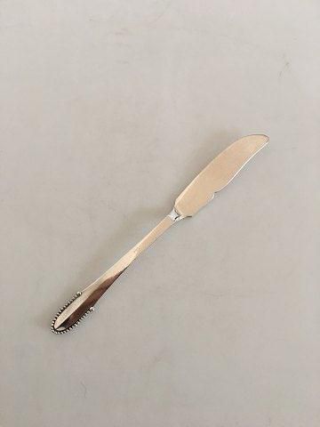 Antique Georg Jensen Beaded Sterling Silver Hors d'Oeuvre Knife No 263