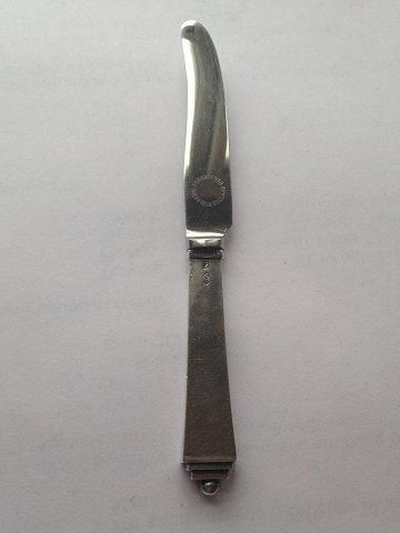 Antique Georg Jensen Pyramid Sterling Silver Travel Knife No 306